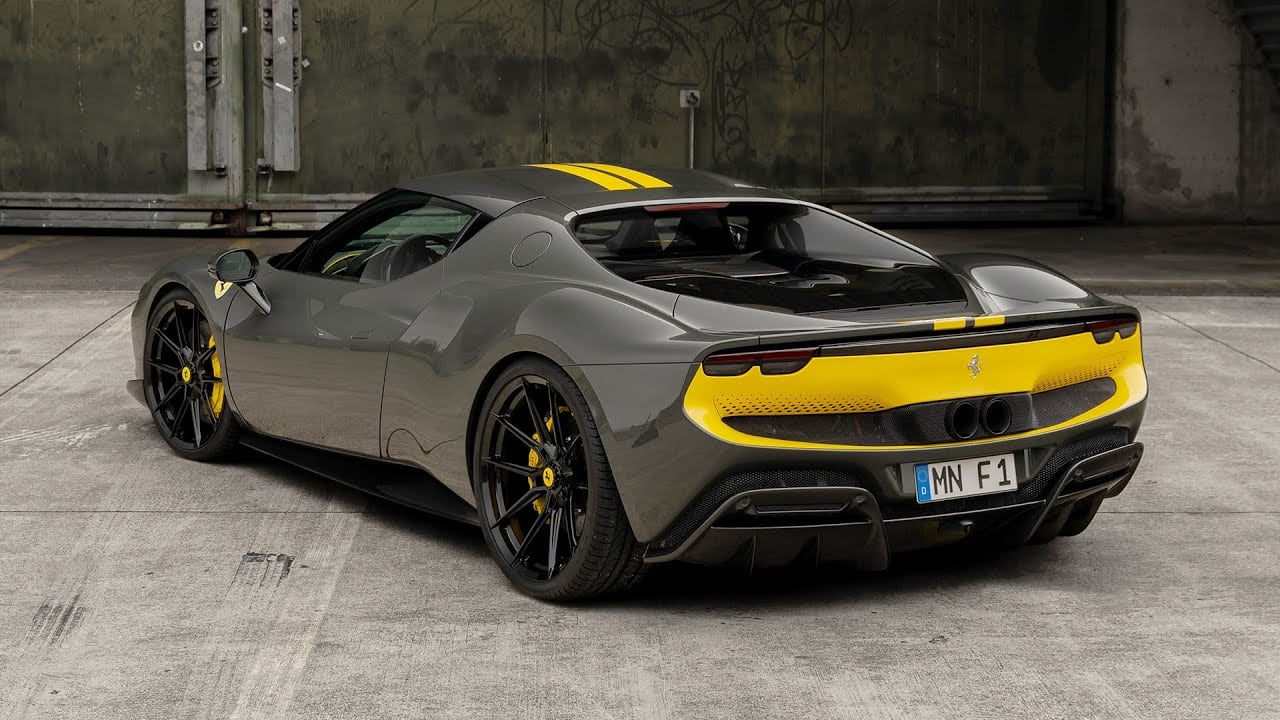 Novitec Ferrari 296 GTB Exhaust System
