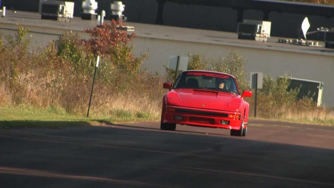 Porsche 911 Turbo 930 with Fabspeed Single Outlet Maxflo Muffler