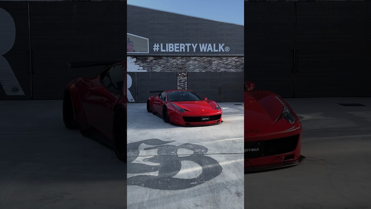 LB-WORKS Ferrari 458 #libertywalk #リバティーウォーク #ferrari