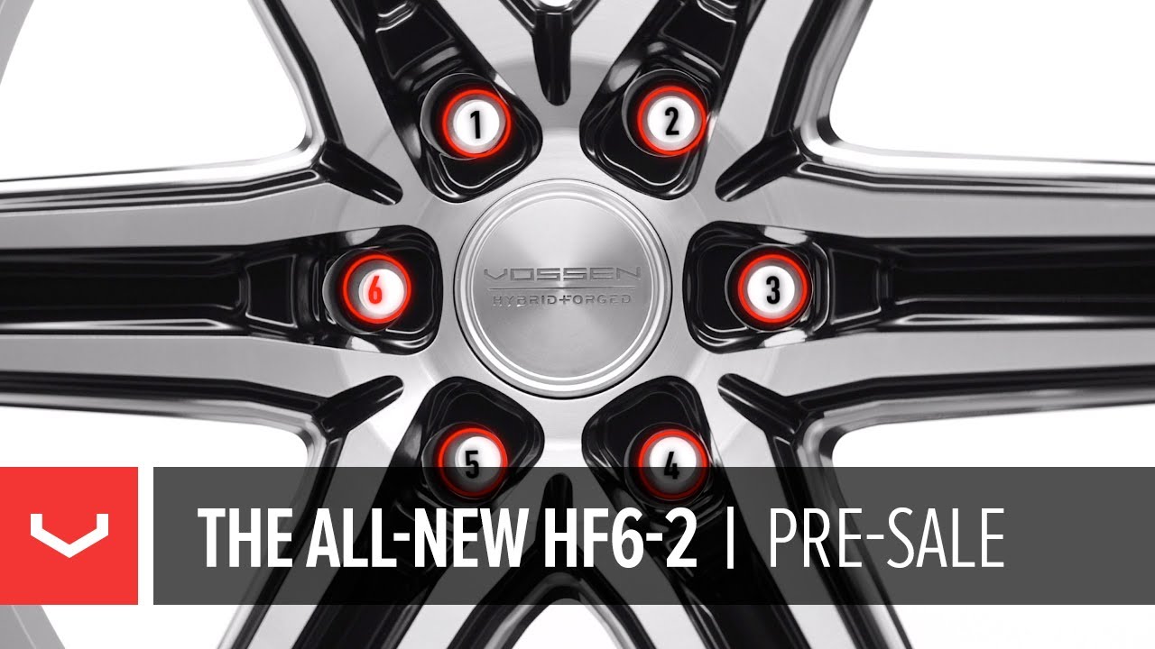Vossen's all-new Hybrid Forged Wheel | The 6-lug HF6-2 | Pre-Sale
