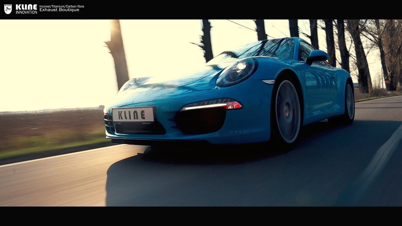 Porsche 991 carrera inconel valvetronic exhaust Kline Innovation