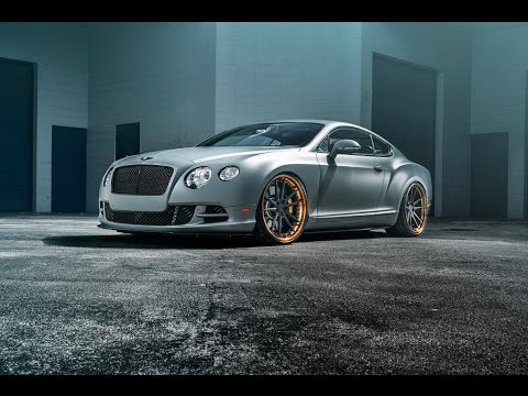 Bentley GT Speed | Matte Grey Elegance