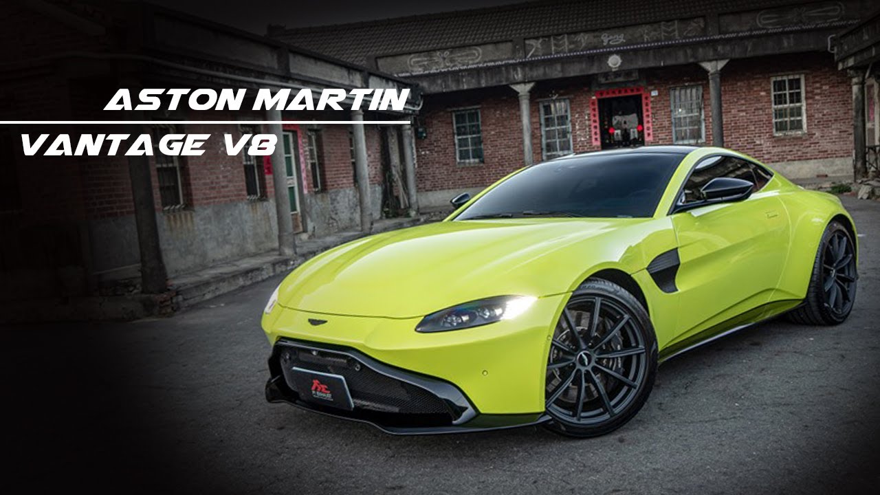 Aston Martin Vantage V8 2019 w/ Fi EXHAUST Valvetronic Catback Idle Revving