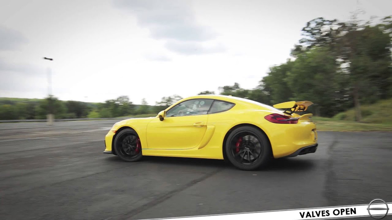 Porsche 981 Cayman GT4 (2015-2016) | Fabspeed Sport Headers | Revs and Driving