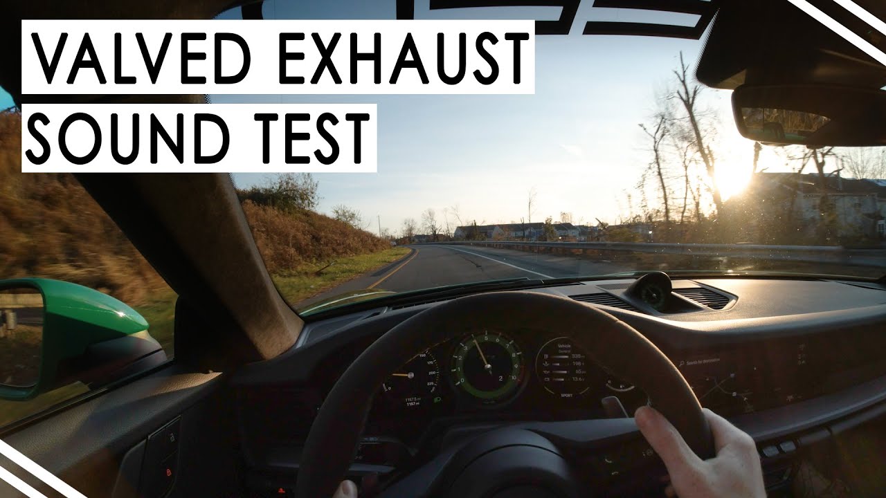 Porsche 992 GT3 2022+ | Valved Nordschleife Cat-Back Exhaust | Sound Test and Comparison