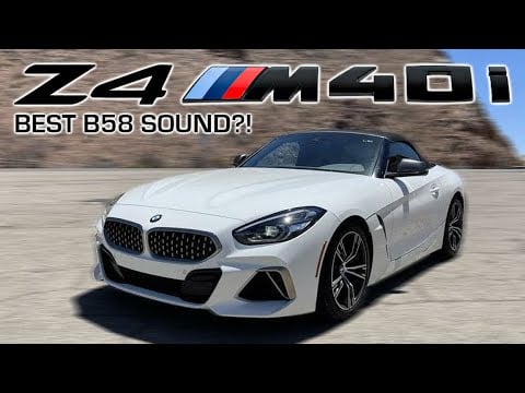 THE GREATEST Z4 EXHAUST!! BMW Z4 M40i With Valvetronic Designs Full Exhaust