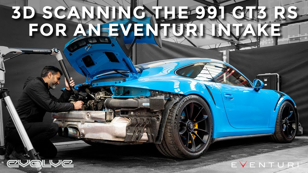 3D Scanning the 991 GT3 RS - Eventuri Intake Development