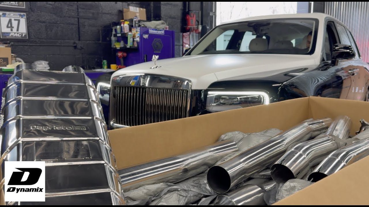 2023 Rolls Royce Cullinan Full Capristo Exhaust!! Install + Sound!!