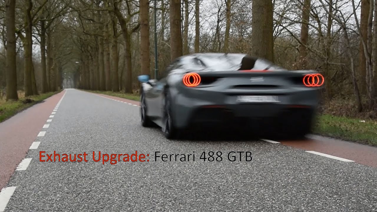 Ferrari 488 GTB with LOUD Capristo Exhaust