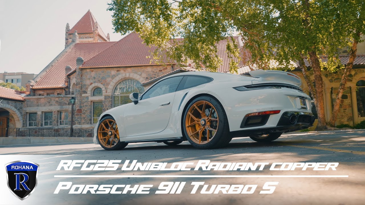 Rohana Wheels RFG25 Unibloc | Porsche 911 Turbo S