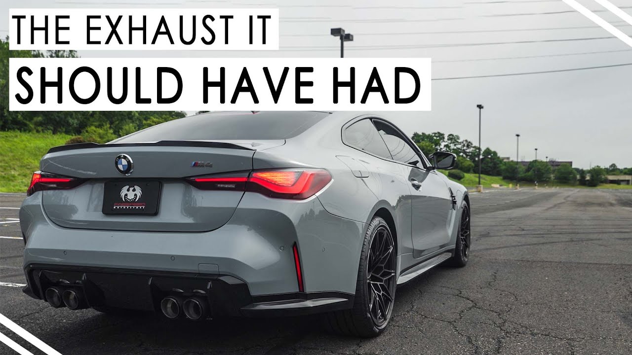 BMW M3/M4 G8x 2021+ | Fabspeed Supersport Valvetronic X-Pipe Exhaust | Stock vs Fabspeed Sound