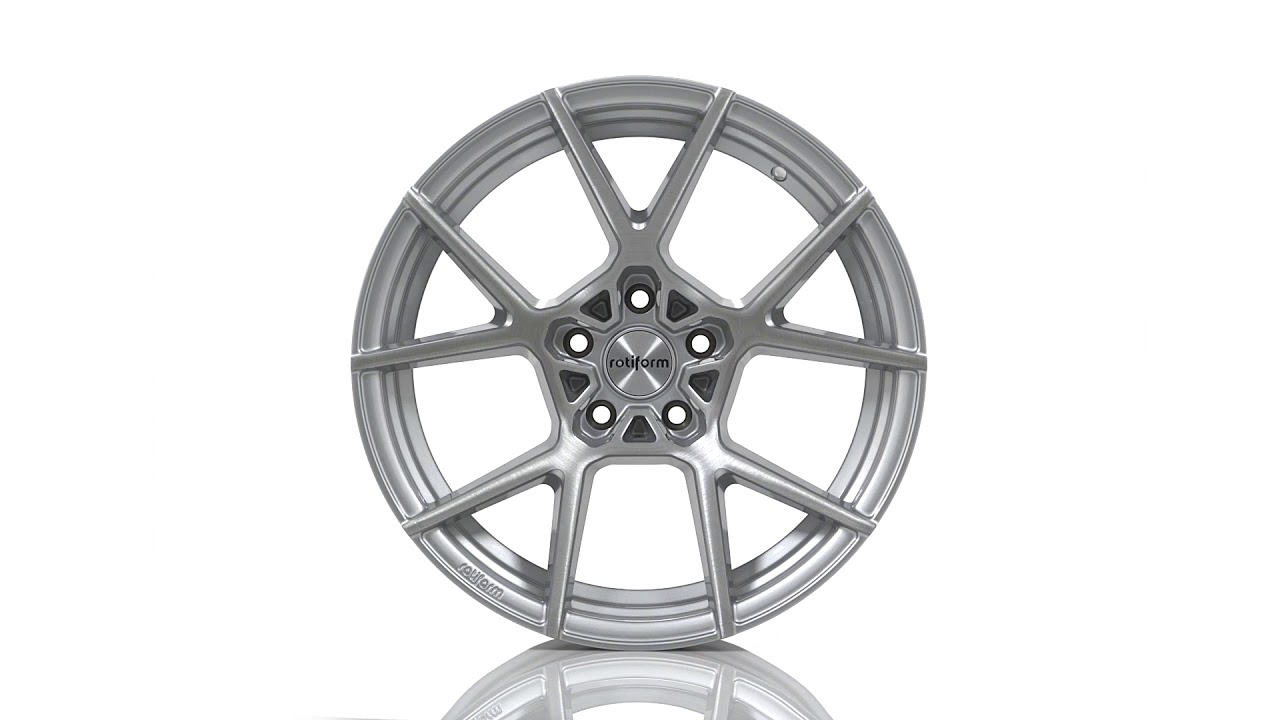 Rotiform KPS Cast   Brushed Silver Accents   19x10