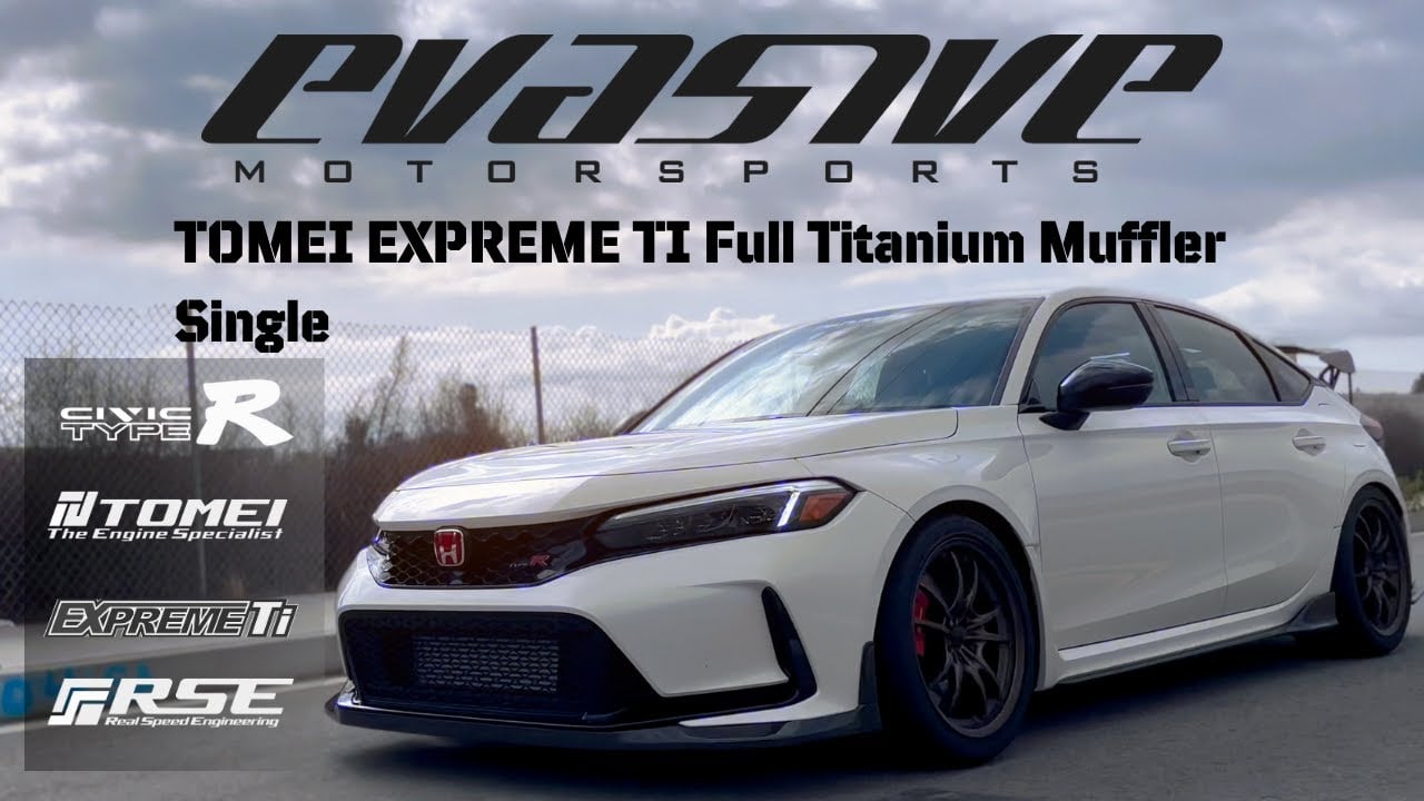 Single Ultra Lightweight (Only7.1kg :Std18.3kg) Evasive Motorsports Civic Type-R FL5 TOMEI ExpremeTi