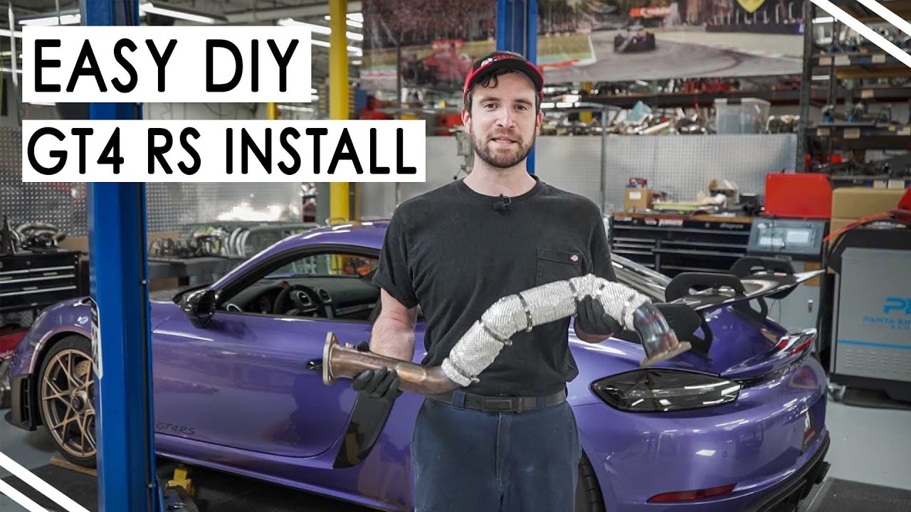 Porsche GT4 RS / Spyder | Fabspeed Over Axle Link Pipes | How To Install