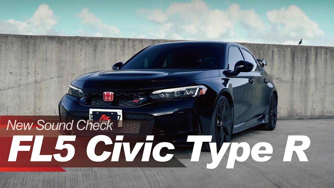 2023 Honda FL5 Civic Type R Sound Check w/ Valvetronic Catless Fi EXHAUST