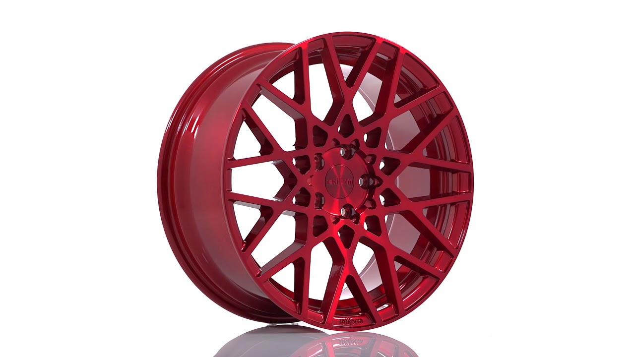 Rotiform BLQ Cast Candy Red 19x8.5