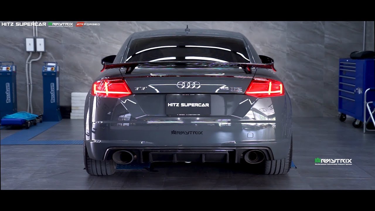 Audi TT MK3 8S Quattro X ARMYTRIX Valvetronic Exhaust X STR Forged Wheel By HITz Supercar