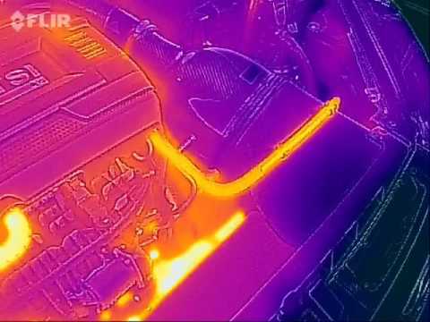 Golf MK7 2.0 TFSi Eventuri Thermal Imaging