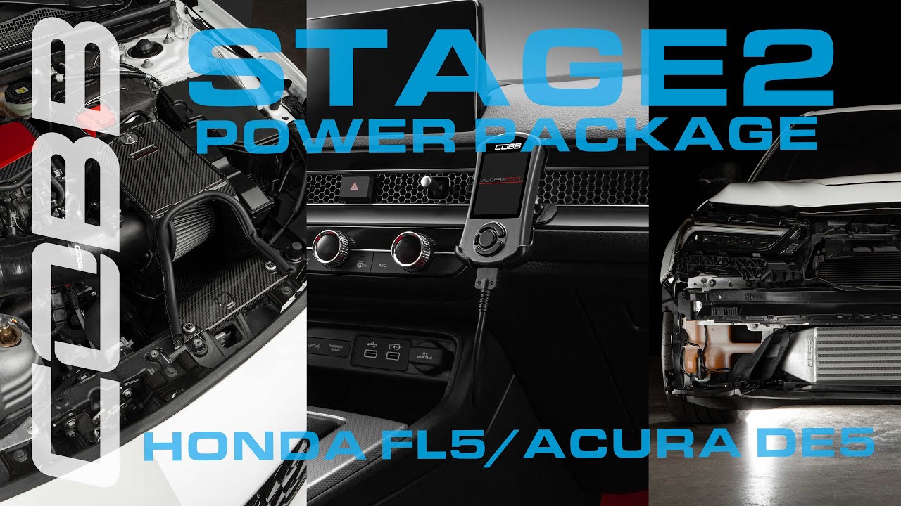 COBB Tuning - Stage 2 Redline Carbon Fiber Power Package - Honda Civic Type R, Acura Integra Type-S