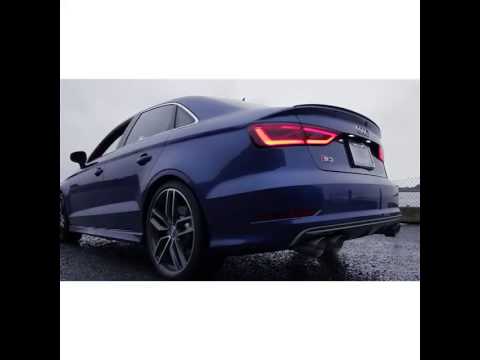 2015 Audi S3 Sedan with Milltek non-resonated cat-back