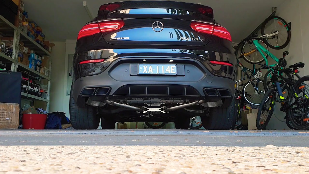 Mercedes Benz GLC63s AMG COUPE w/ Capristo Exhaust - Coldstart!!!