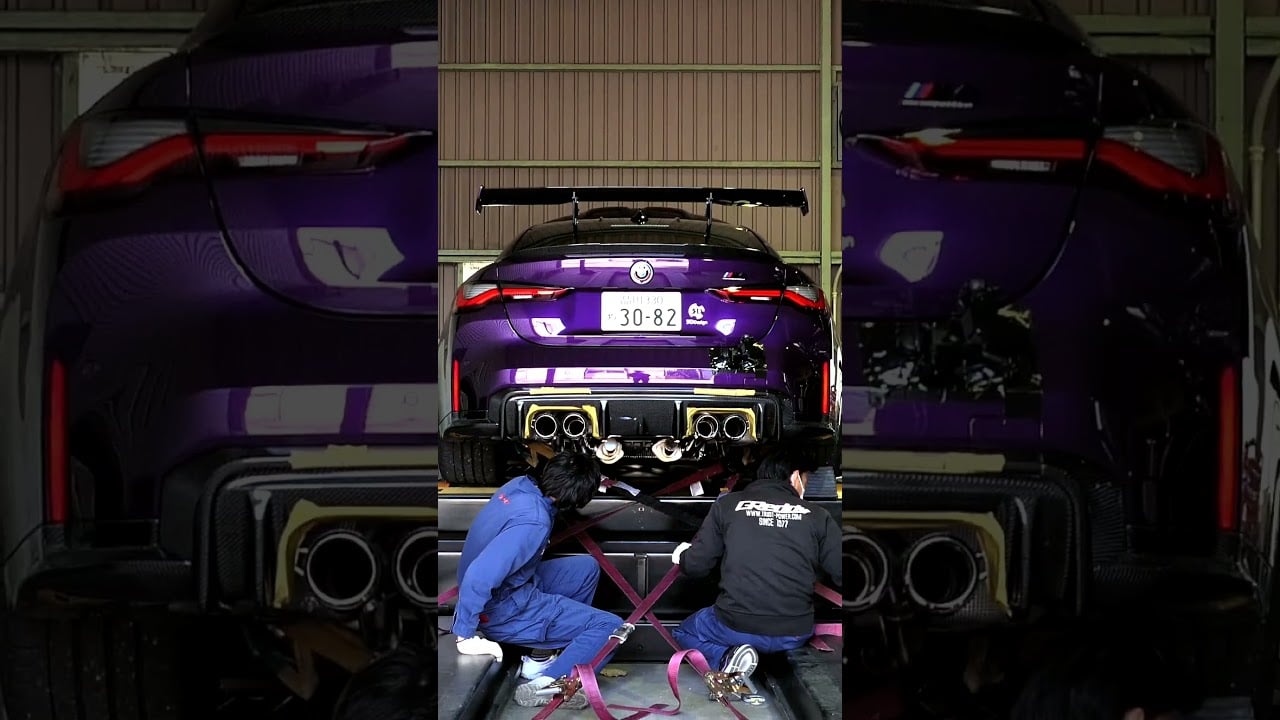 3DDesign exhaust for G8x M3 M4 coming soon.  #3ddesignjapan #bmw　#bmwm3 #bmwm4 #3dデザイン