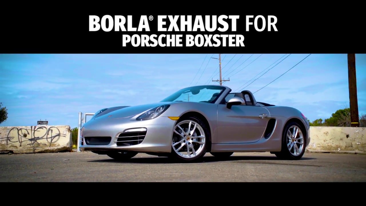 Borla Exhaust for 2013-2016 Porsche 981 Cayman & Boxster [Exhaust System Sounds]