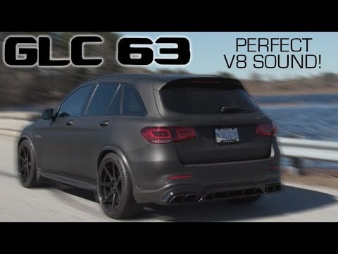 WORLD'S GREATEST SUV?! GLC 63 Titanium Exhaust + Free Flow Downpipes