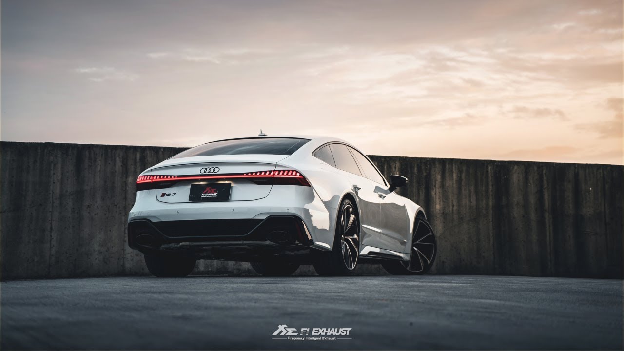 Audi RS7 C8 Sportback (OPF) w/ Fi EXHAUST Valvetronic Catback and Catless Downpipes