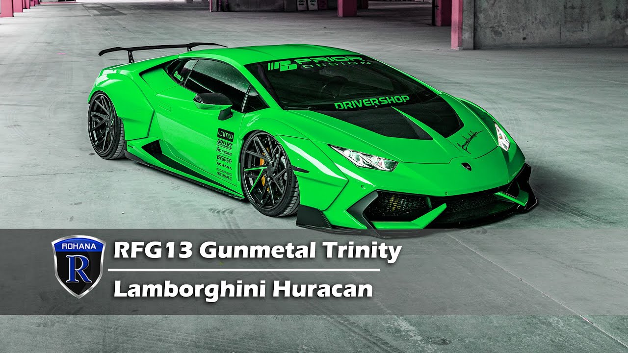 Rohana Wheels RFG13 Trinity | Lamborghini Huracan
