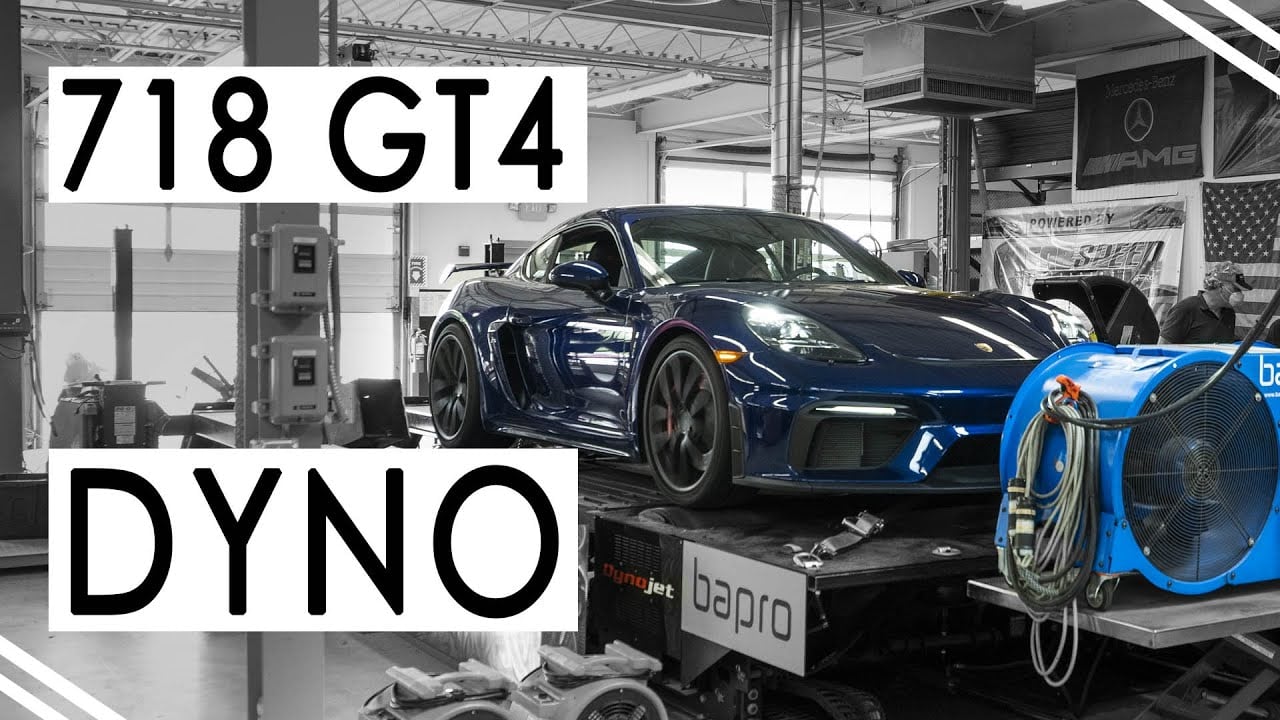 Porsche 718 GT4 (2020+) | DYNO | Prototype Valvetronic Exhaust and Over Axle GPF Delete Pipes