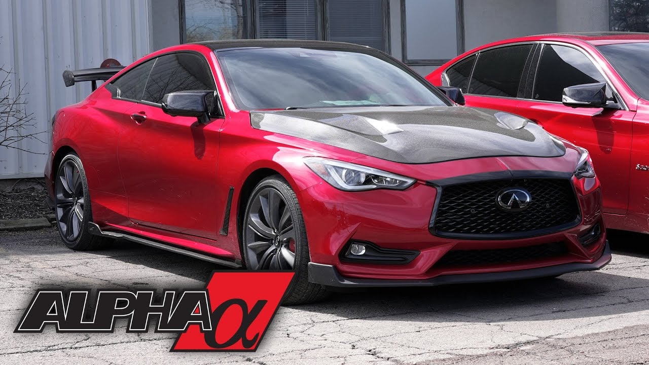 AMS Performance Street Lower Downpipes for V37 Infiniti Q50