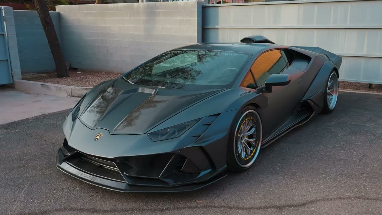 ZACOE Huracan EVO "Fusion Runner" Widebody SEMA 2023 build by Creative Bespoke X MVForged