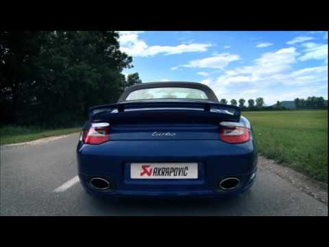 Porsche 911 Turbo with Akrapovič Titanium Exhaust System