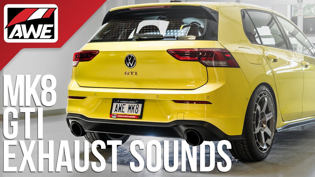 AWE Touring & Track Exhausts for Mk8 GTI