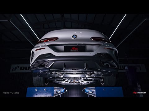 BMW 840i G16 Gran Coupe w/ (OPF Ver.) Fi EXHAUST Cat-Back X Sport 200Cell Dp X EDO Tuning