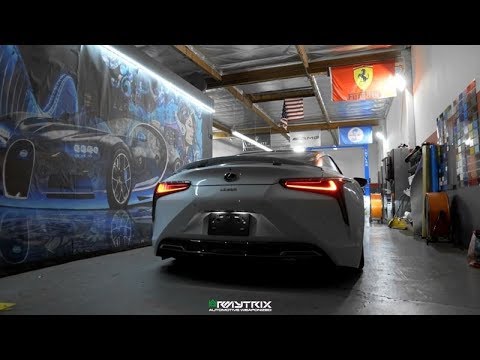 2019 Lexus LC500 w/ ARMYTRIX Valvetronic Exhaust, revs & accelerations, sexy V8 deep roar!