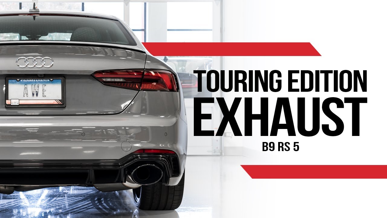 AWE Non-Resonated Touring Edition Exhaust for the Audi B9 RS 5
