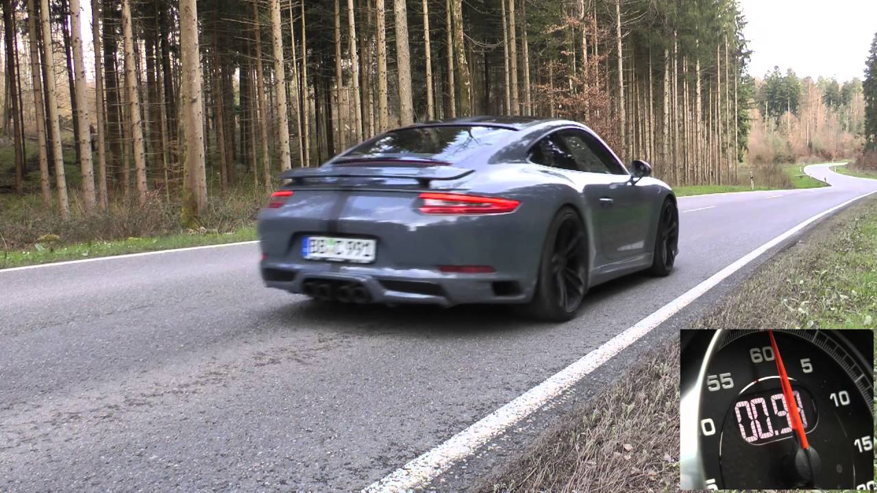 TECHART Powerkit and exhaust for Porsche 911 Carrera S/4/4S