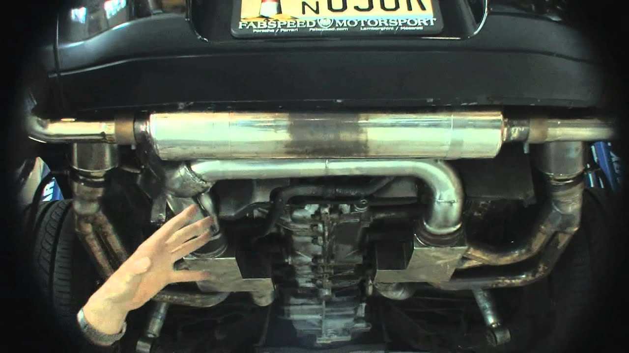 Porsche 964 Carrera Fabspeed Maxflo Header Muffler Kit Explanation