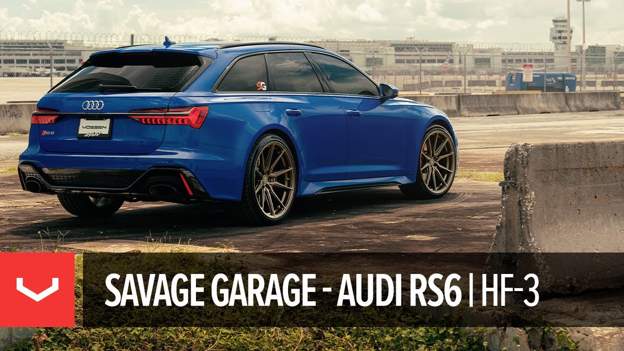 Savage Garage Audi RS6 Avant | Vossen HF-3 Wheels