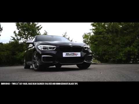 BMW M140i with Fulll Milltek Sport Exhaust System
