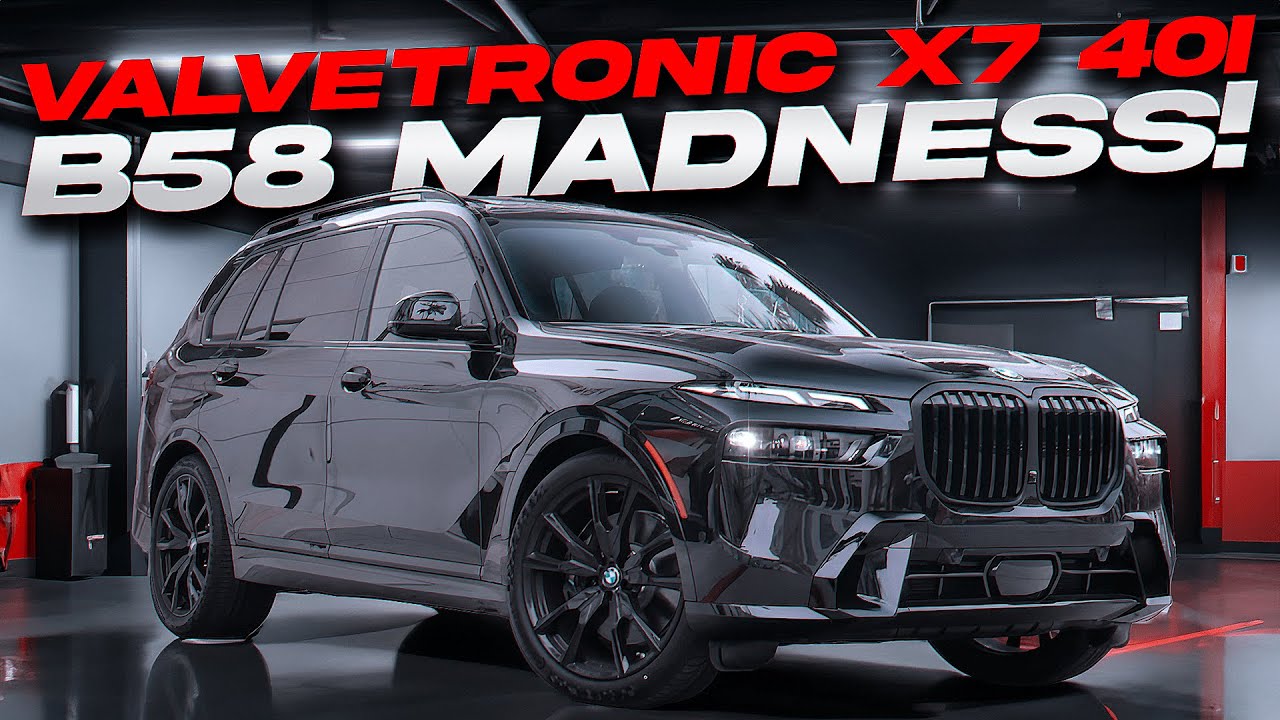 THIS FAMILY SUV SOUNDS INSANE! 🔥 BMW X7 40i Valvetronic Exhaust