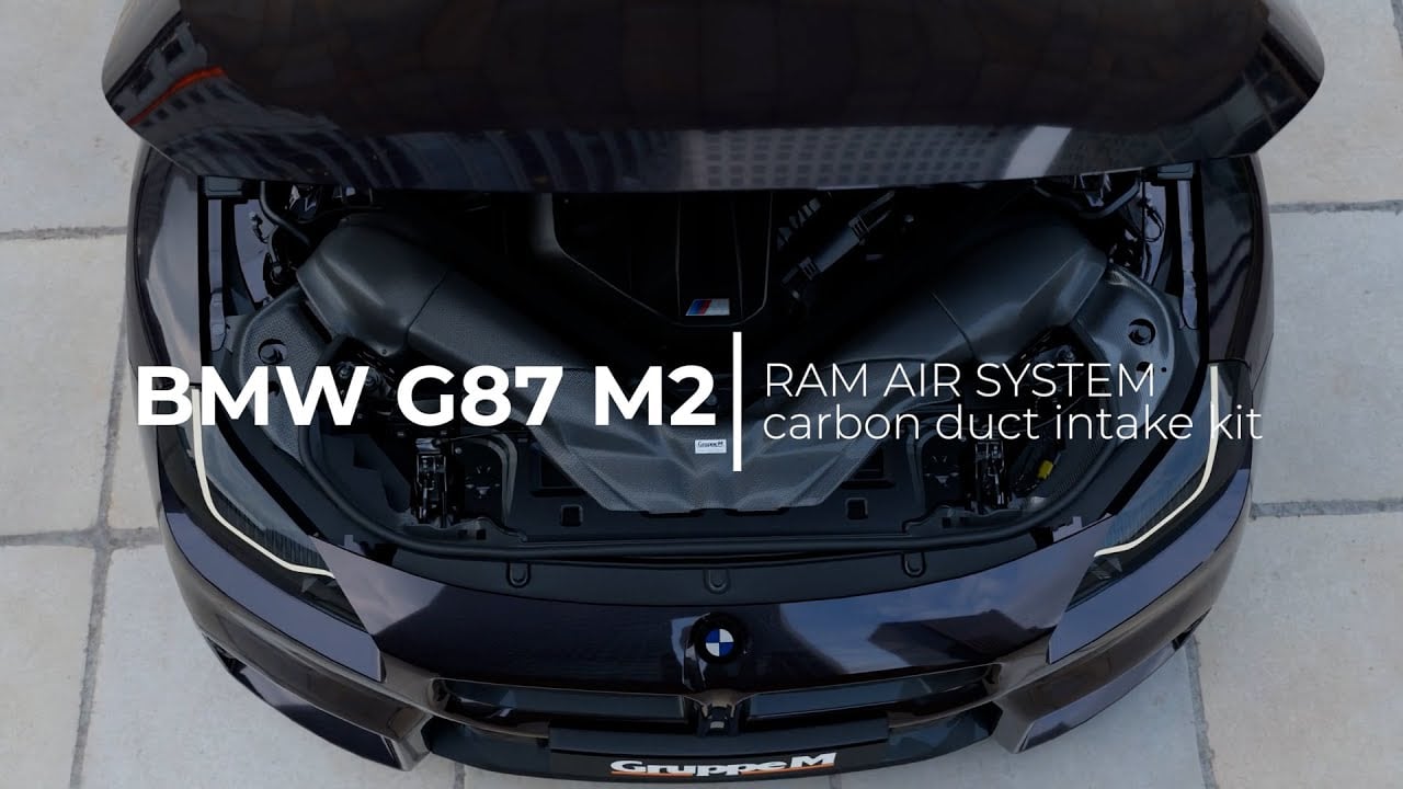GruppeM Ram Air System for BMW G87 M2.