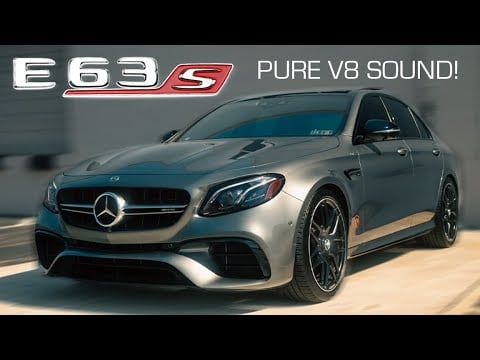 BEST SOUNDING AMG E63s!! FULL TITANIUM EXHAUST SYSTEM + DOWNPIPES