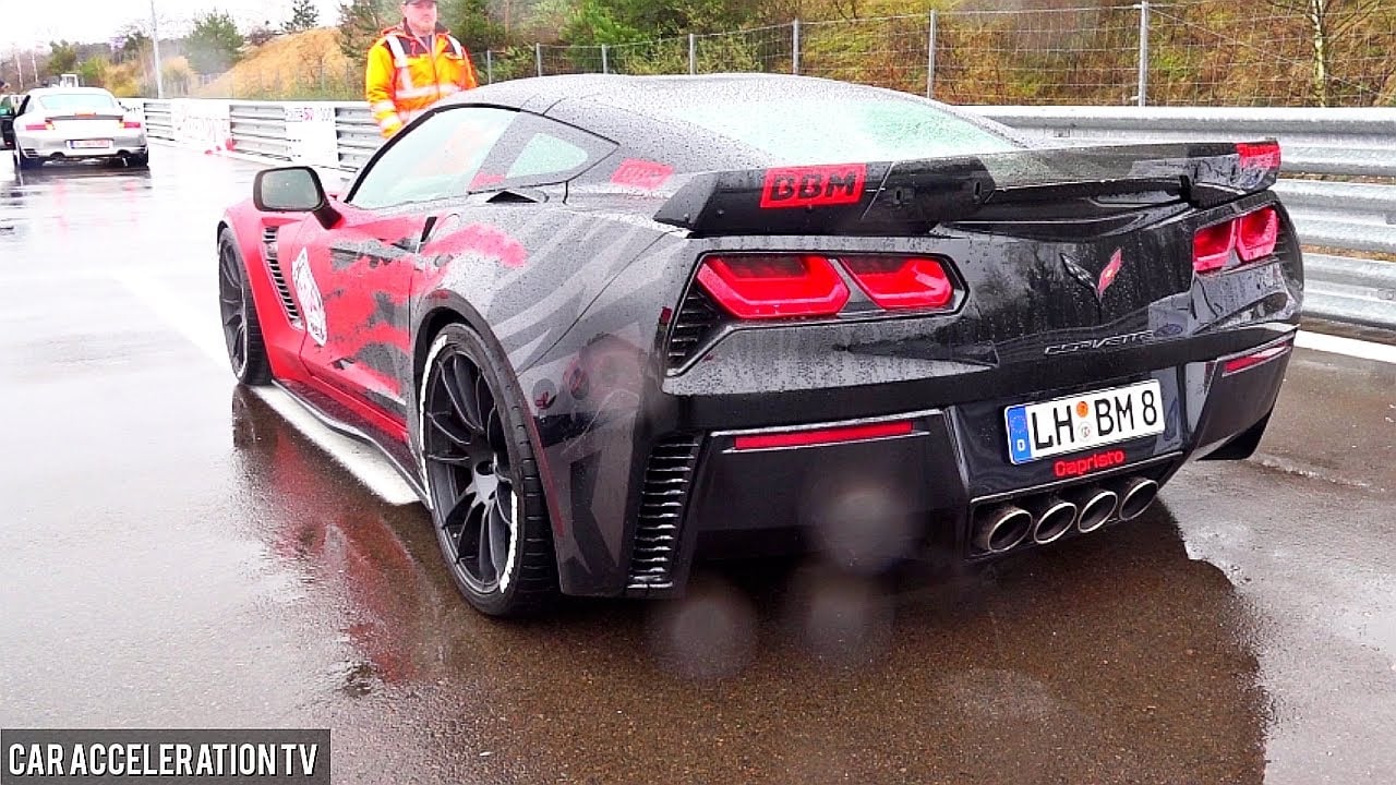 Corvette C7 Z06 Capristo Exhaust V8 Sound & Acceleration