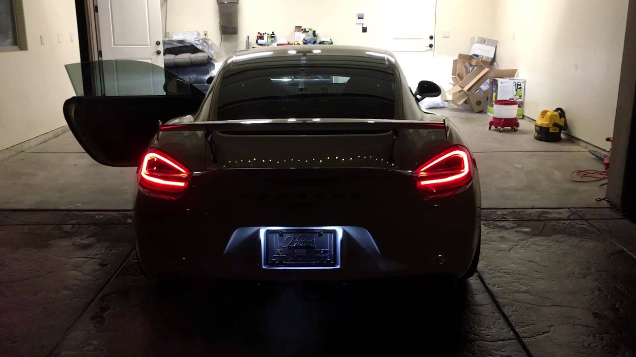 PORSCHE CAYMAN GT4 FABSPEED EXHAUST AND SPORT HEADERS REV