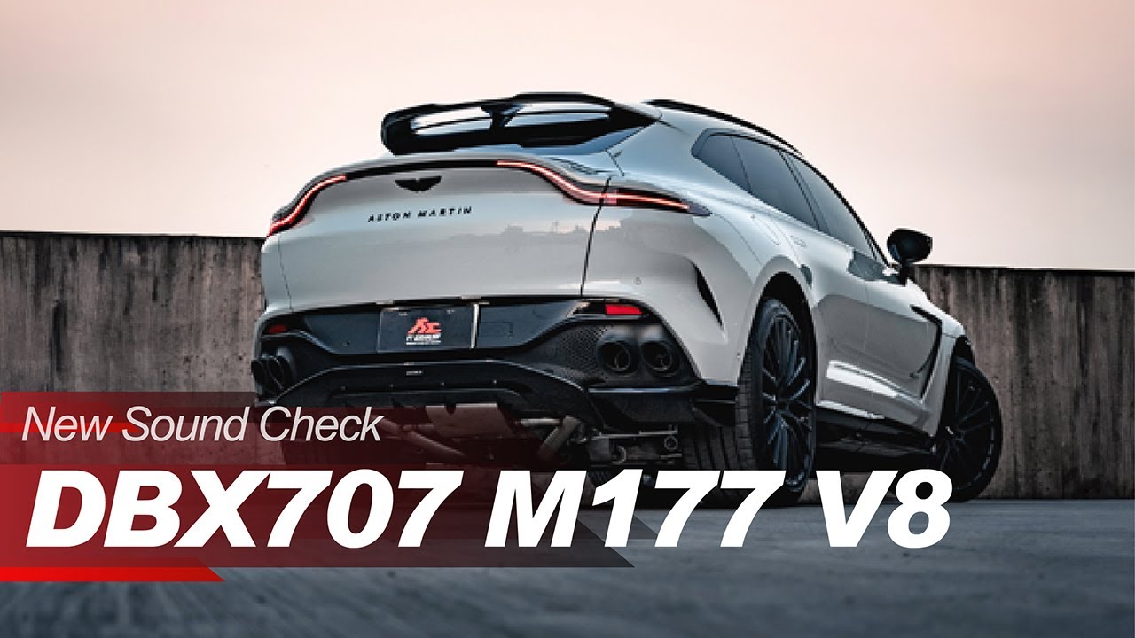 2023 Aston Martin DBX707 Aggressive Sound Test Idle Rev Valves ON / OFF w/ Catless Fi EXHAUST
