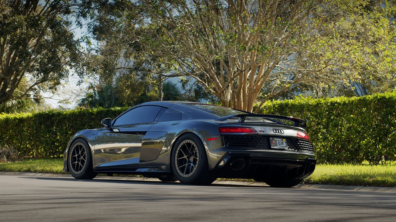BC Forged - 18" RD02-BL Audi Gen2 R8 Beadlock Drag Setup