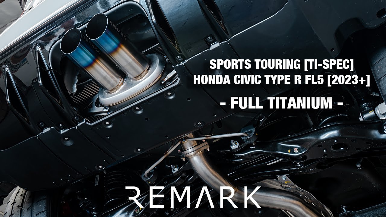 Sports Touring Catback + Front Pipe Ti-Spec [Full Titanium] - Honda Civic Type R FL5 [2023+]